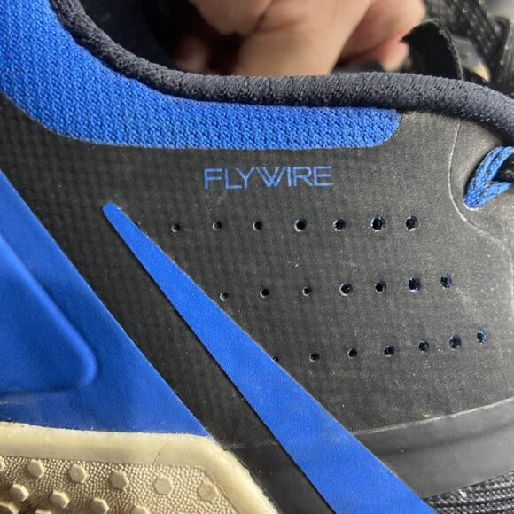 Nike Flywire Metcon 2 Cross Training Shoes Mens 12.5 Blue Black Sneakers Trainer - Picture 12 of 13